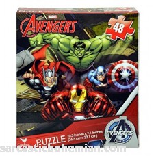 Avengers 48 Piece Puzzle 10 x 9 inches HULK THOR CAPTAIN AMERICA IRON MAN Marvel Superheroes B01BUJ20NE